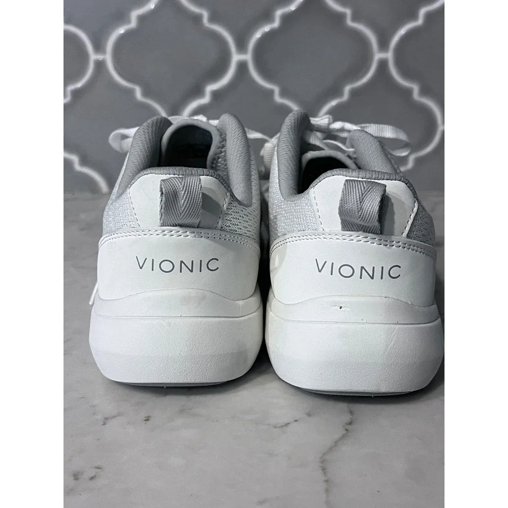 Vionic Jolisa Women White Mesh‎ Lace Up Athletic Sneakers Size 8 NWOT